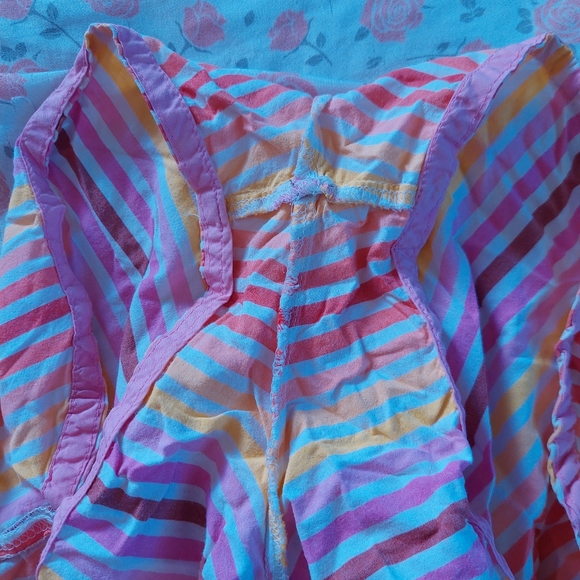 Y2k Xhilaration Striped Shorts - Picture 2 of 3